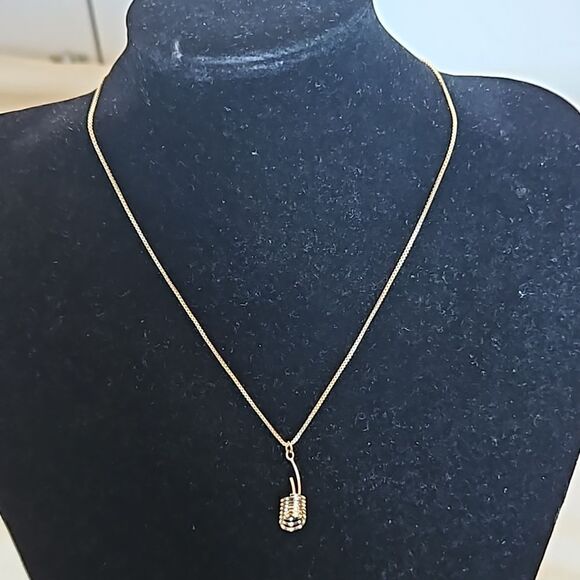 Women's 18K Gold Plated Necklace 18K Stamped - Picture 14 of 16